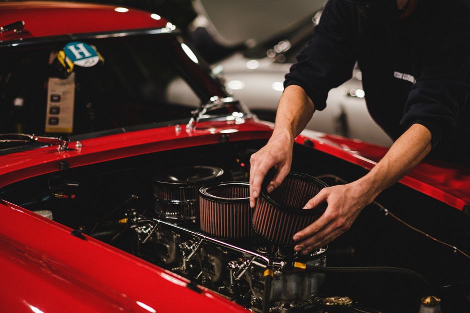 Vzduchový filtr motoru, sportovní